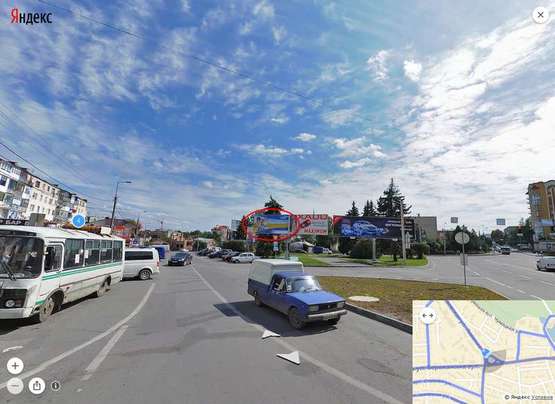 Фото рекламної площини за адресою Перемоги