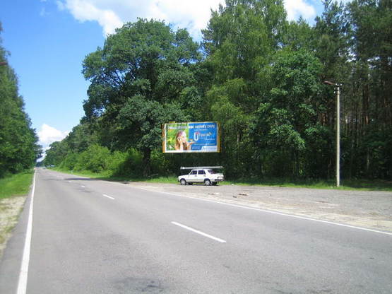Фото рекламной плоскости по адресу Шацьк (Екологічний пост)