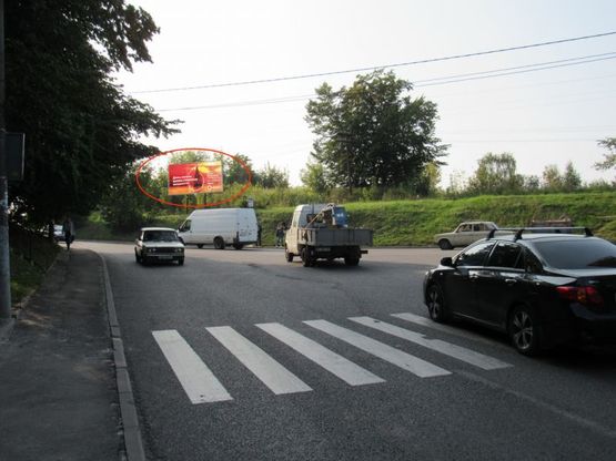 Фото рекламной плоскости по адресу Тракт Глинянський м2 ( поворот на Богданівську)до Епіцентра