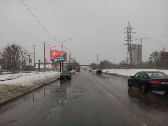 Фото рекламной плоскости по адресу Луганська к7