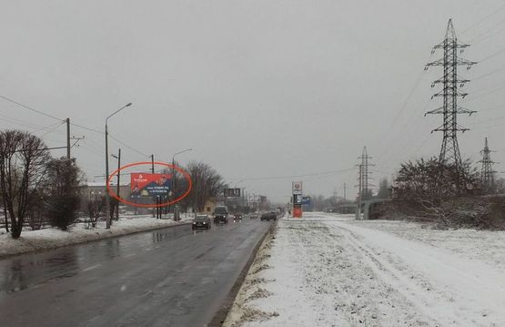 Фото рекламной плоскости по адресу Луганська-Буйка  к5