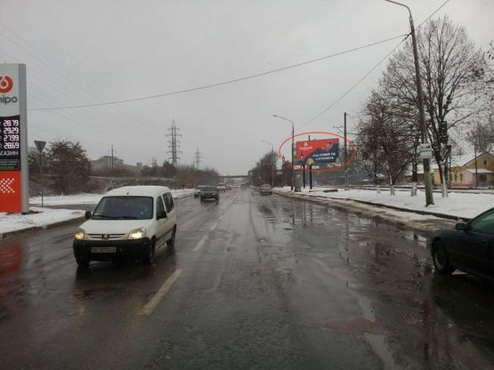 Фото рекламной плоскости по адресу Луганська-Буйка  к4