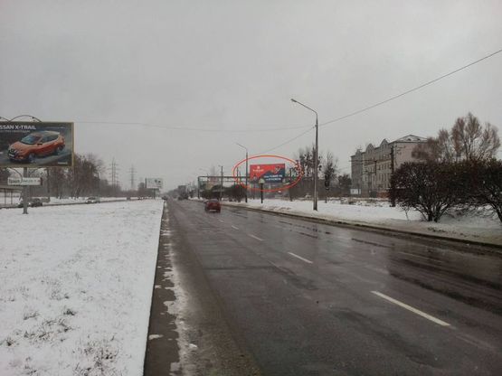 Фото рекламной плоскости по адресу Луганська к2