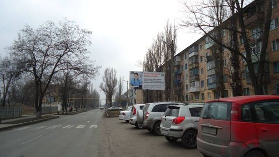 Фото рекламной плоскости по адресу ул.Маяковсокго, 21 ( р-н больницы)