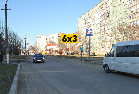 Фото рекламної площини за адресою ул. Советская 48