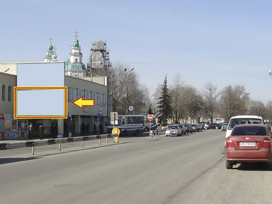 Фото рекламної площини за адресою Здание автовокзала