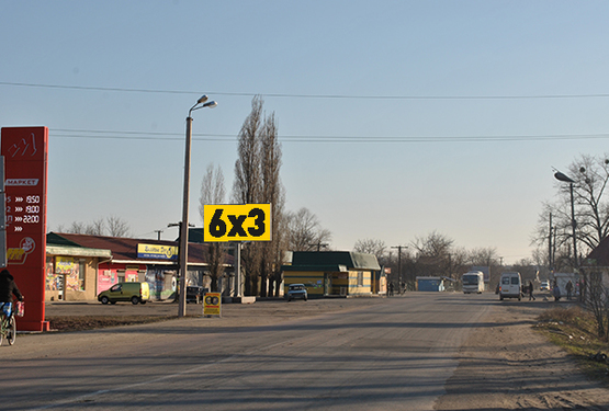 Фото рекламної площини за адресою Совхоз