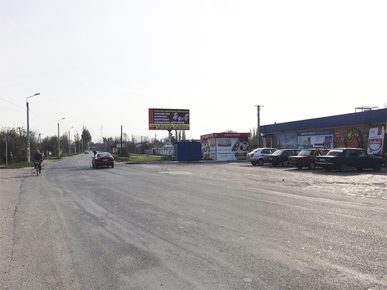 Фото рекламной плоскости по адресу Кулебовка, рядом АТБ