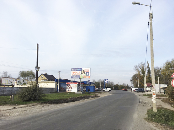 Фото рекламної площини за адресою Кулебовка, рядом АТБ