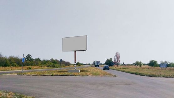 Фото рекламної площини за адресою Б. Хмельницького- выезд на Запорожье, АЗС