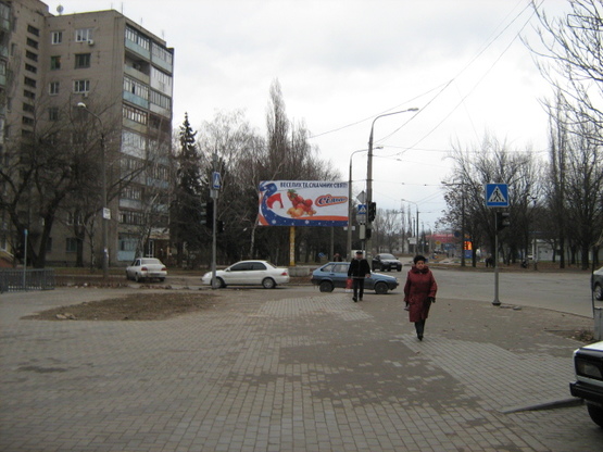 Фото рекламной плоскости по адресу Днепропетровское шоссе_Дудыкина