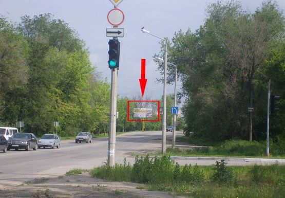 Фото рекламної площини за адресою Симферопольская тр - Светлогорская