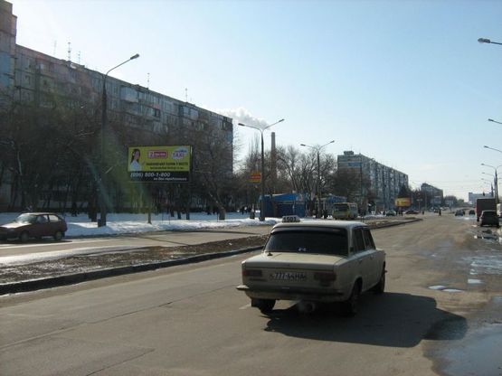 Фото рекламної площини за адресою Юбилейный, 27