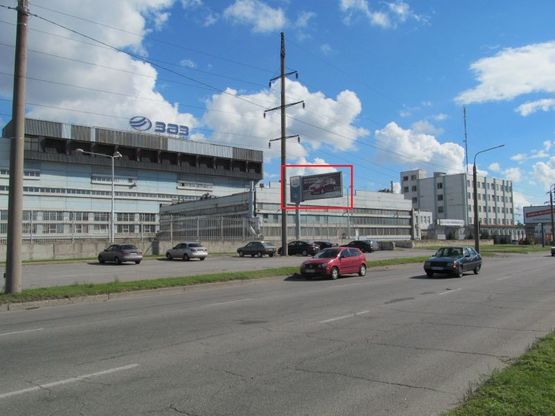 Фото рекламной плоскости по адресу Набережная-АвтоЗАЗ