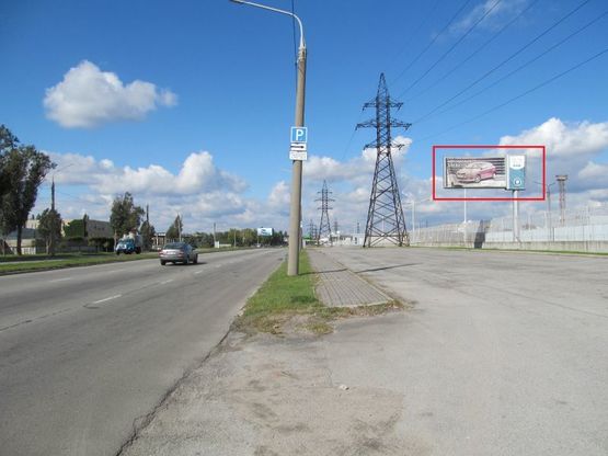 Фото рекламной плоскости по адресу Набережная-АвтоЗАЗ