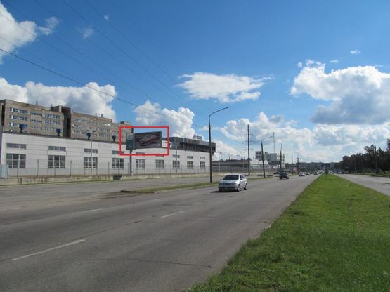 Фото рекламной плоскости по адресу Набережная-АвтоЗАЗ