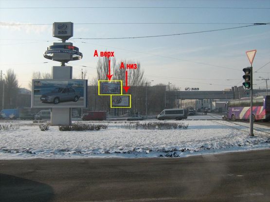 Фото рекламной плоскости по адресу пр.Ленина-Космическая_автовокзал