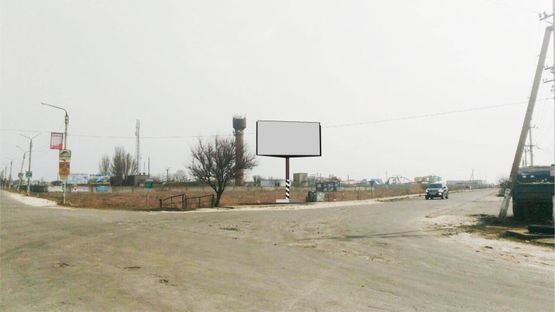 Фото рекламной плоскости по адресу Азовский пр-т - Первомайская ул.