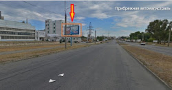 Фото рекламної площини за адресою Набережная-проходная АвтоЗАЗ