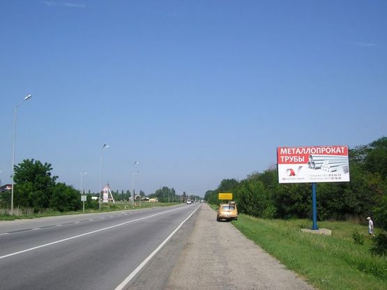 Фото рекламной плоскости по адресу Симферопольская тр - АЗС ВОГ