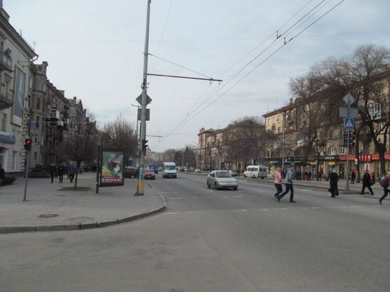 Фото рекламной плоскости по адресу пр-т Соборный-ул.Мира