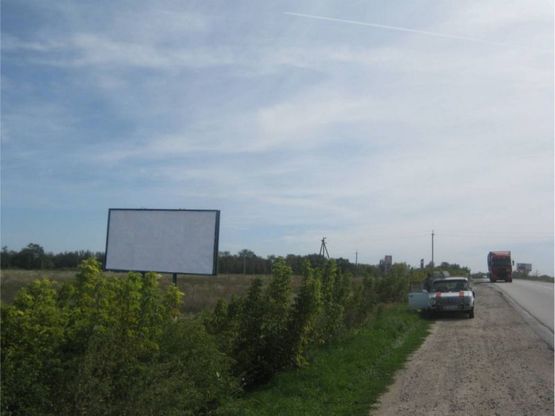 Фото рекламної площини за адресою трасса Запорожье-Мариуполь, Южный выезд на тр.Харьков-Симферополь, возле АЗС