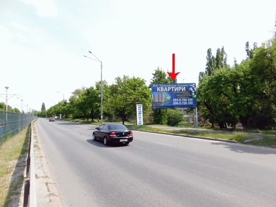 Фото рекламной плоскости по адресу Борщаговская ул. 99, в центр