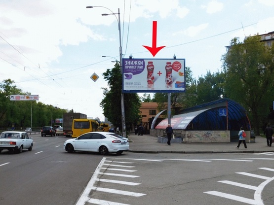 Фото рекламної площини за адресою Гагарина Ю. пр-т, пересечение с Верховного Совета бул.