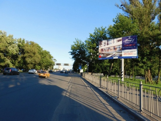 Фото рекламной плоскости по адресу Кольцевая дорога, 160 м от д.3, к Одесской пл.