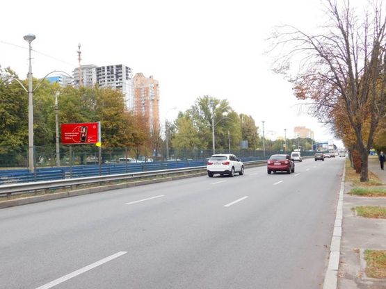 Фото рекламної площини за адресою Курбаса Леся пр-т 2-Д