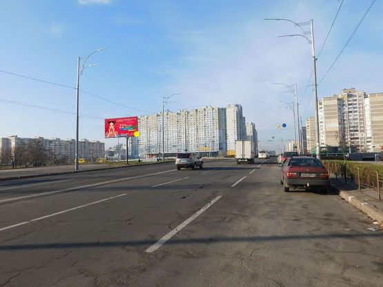 Фото рекламной плоскости по адресу Цветаевой Марины ул. 8, напротив