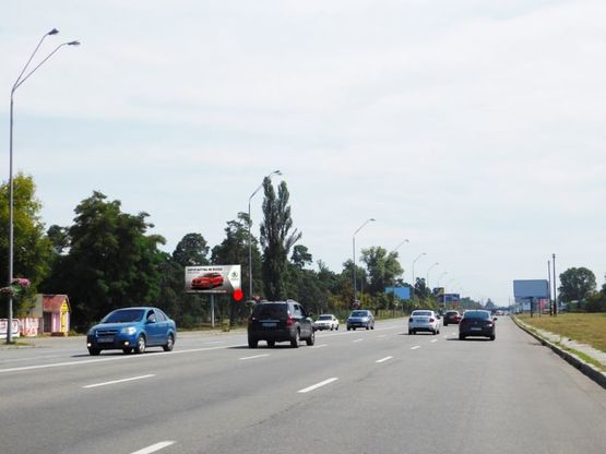 Фото рекламной плоскости по адресу Броварской пр-т 29