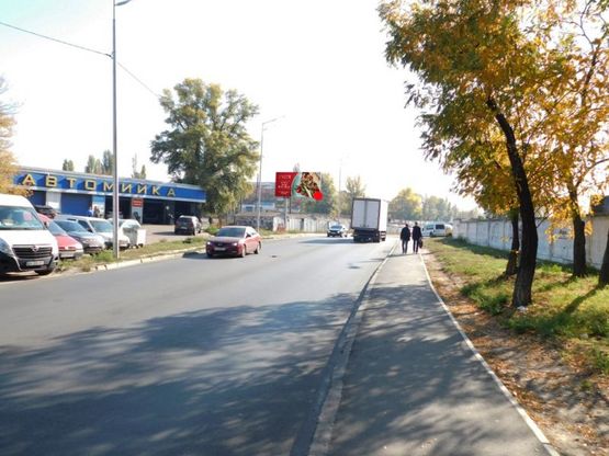 Фото рекламной плоскости по адресу Сверстюка Евгения ул.