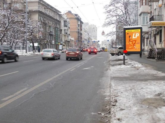 Фото рекламной плоскости по адресу Саксаганского ул. 60 А