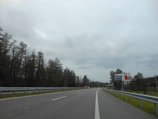 Фото рекламної площини за адресою Новообухівська траса, км 33+500 лево
