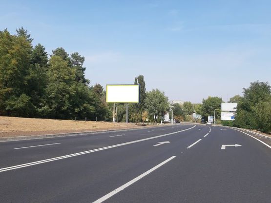 Фото рекламной плоскости по адресу м. Обухів, вул. Київська, 123 (виїзд з Обухова на Київ, Українку), право