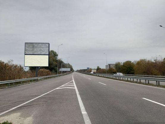 Фото рекламной плоскости по адресу км. 43+050 праворуч(Н-01 Київ-Знамянка); В'їзд в м.Обухів із Києва