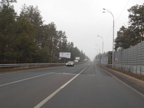 Фото рекламной плоскости по адресу Конча-Заспа, траса Р-02, км 29+100 право, котедж. містечко "РОМАНОВО", комплекс "Сезони SPA", ресторан "Giardino", супермаркет "Wine Time"