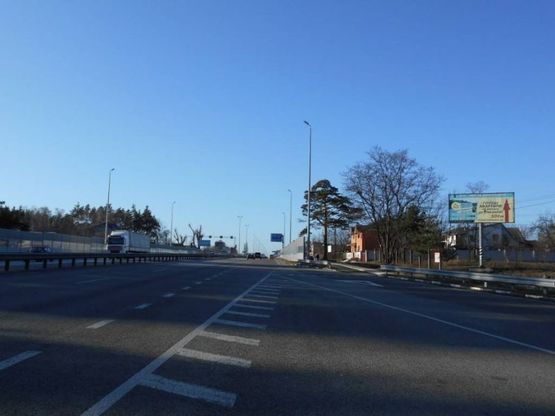 Фото рекламной плоскости по адресу с. Мила, траса М-06 Київ-Чоп (Житомир), км 25+400 право