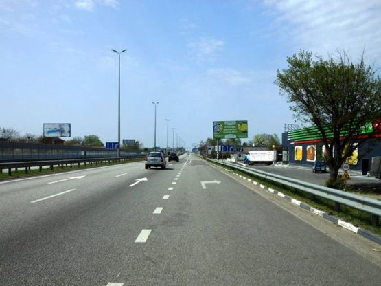 Фото рекламной плоскости по адресу с. Мила, траса М-06 Київ-Чоп (Житомир), км 26+200 право