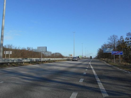 Фото рекламної площини за адресою с. Гурівщина, траса М-06 Київ-Чоп (Житомир), км 30+350 право