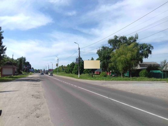 Фото рекламної площини за адресою м. Васильків, вул. Декабристів, 83 (поворот на дитячу лікарню)