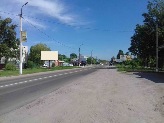 Фото рекламної площини за адресою м. Васильків, вул. Декабристів, 83 (поворот на дитячу лікарню)