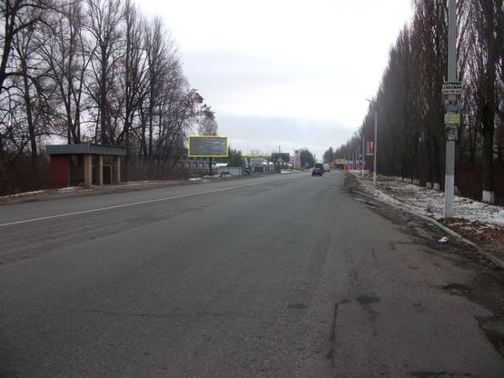 Фото рекламної площини за адресою вул. Декабристів, в'їзд у м. Васильків зі сторони Києва, за зупинкою, перед АЗС КЛО