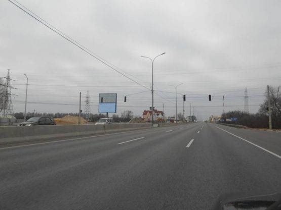 Фото рекламной плоскости по адресу с. Чабани, траса М-05 Київ-Одеса, км 16+630 ліво