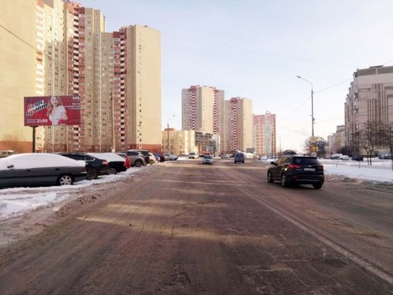 Фото рекламной плоскости по адресу Милославская ул., 10а  ("Сельпо")