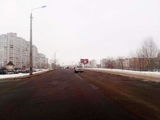 Фото рекламной плоскости по адресу Бальзака О. ул. - Драйзера Т. ул. 100м. до Сильпо