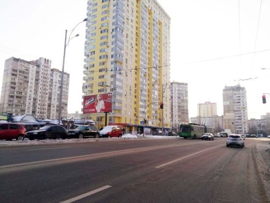 Фото рекламной плоскости по адресу Радунская ул., 5 (напротив)