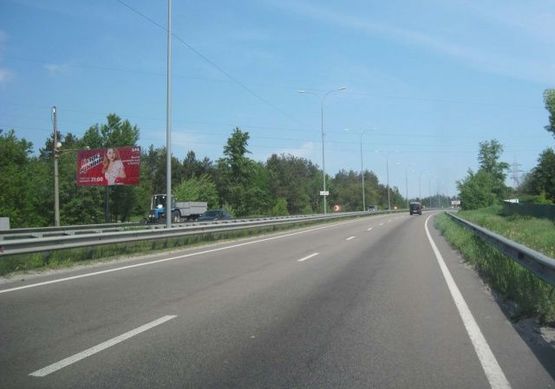 Фото рекламной плоскости по адресу Богатырская ул., (выезд из города)