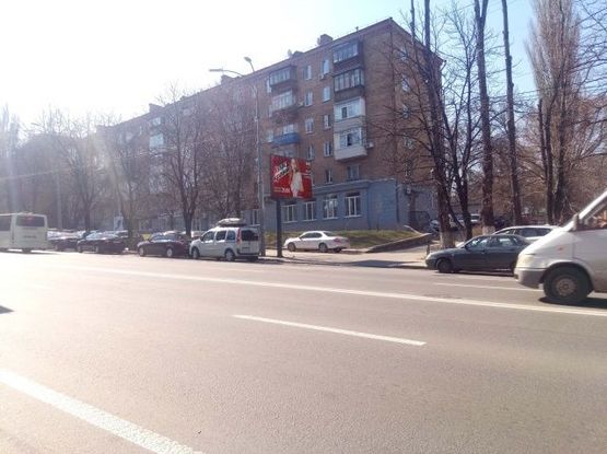 Фото рекламної площини за адресою Воздухофлотский пр., 10 (100 м. от выезда с ЖД вокзала "Южный")